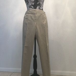Nude Tahari Pants With Zippers